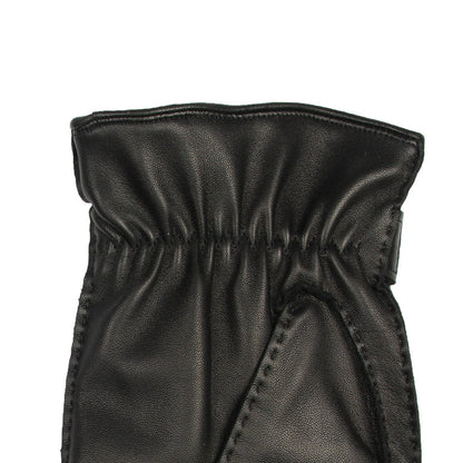 DENTS Tetbury Men's Handsewn Three-Point Wool and Cashmere Blend-Lined Leather Gloves