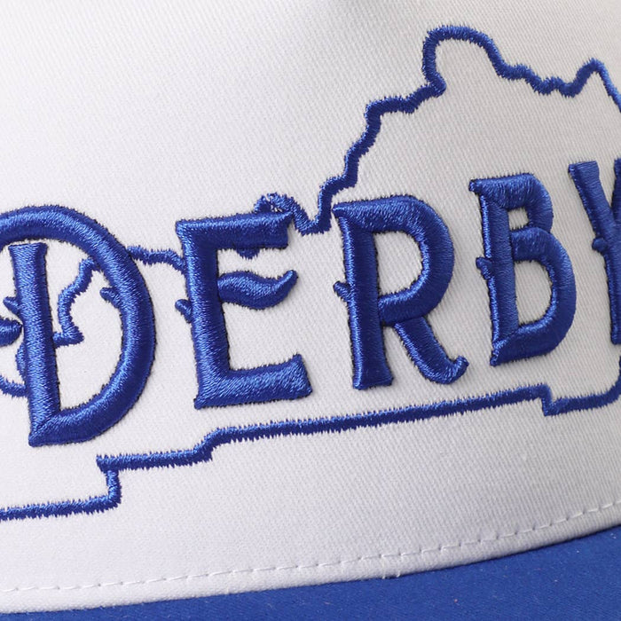 DERBY 3D Embroidered Two-Tone Trucker Hat