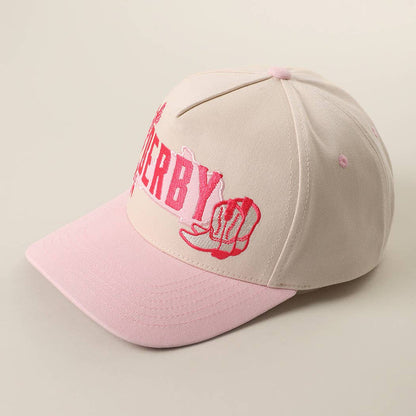 DERBY Western Cowgirl Embroidered Two-Tone Trucker Hat