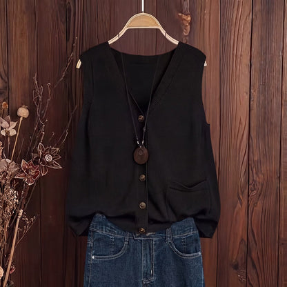 Dorthea V-Neck Vest