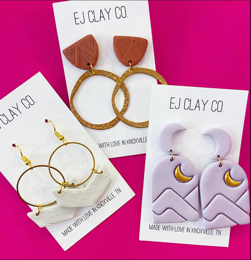 EJ Desert dreams clay earrings