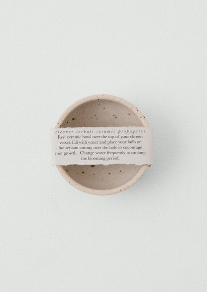 Eleanor Torbati Ceramic Propagator | Cream