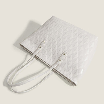 Elegant Quilted Tote Bag - Timeless