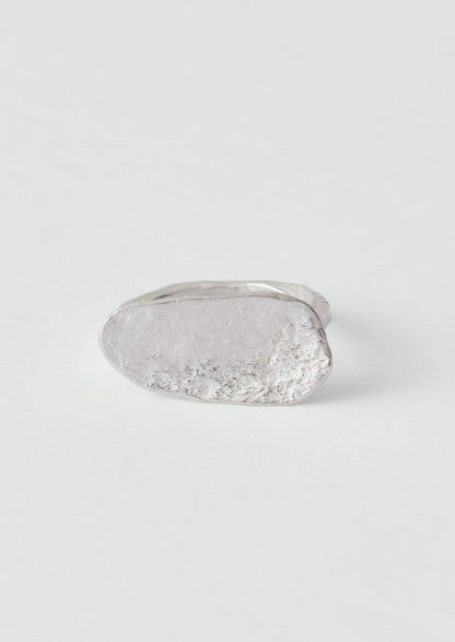 Emily Nixon Quoit Silver Ring | Silver