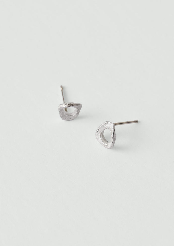 Emily Nixon Tolvan Silver Studs | Silver