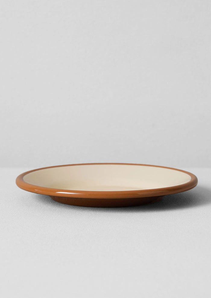 Enamel Plate | Cumin/Cream