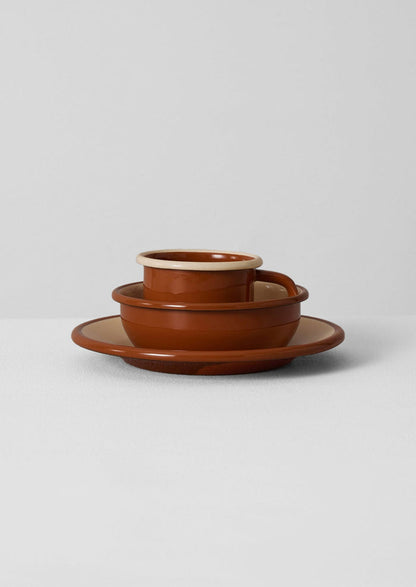 Enamel Plate | Cumin/Cream