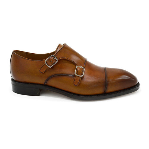FACTORY SECOND Berwick 1707 Double Monk (5212)- Tan