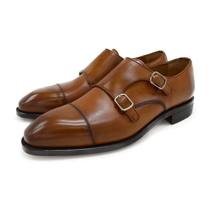 FACTORY SECOND Berwick 1707 Double Monk (5212)- Tan
