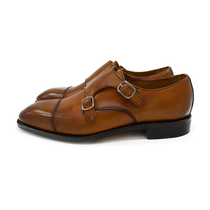FACTORY SECOND Berwick 1707 Double Monk (5212)- Tan