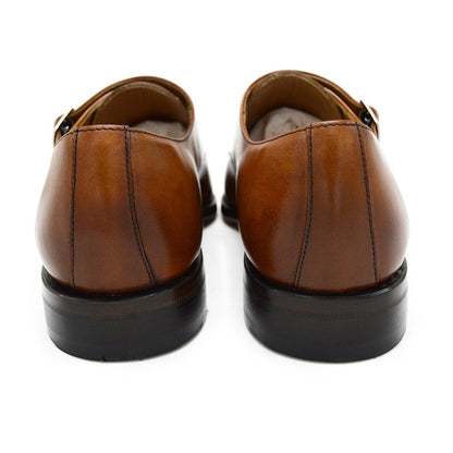FACTORY SECOND Berwick 1707 Double Monk (5212)- Tan