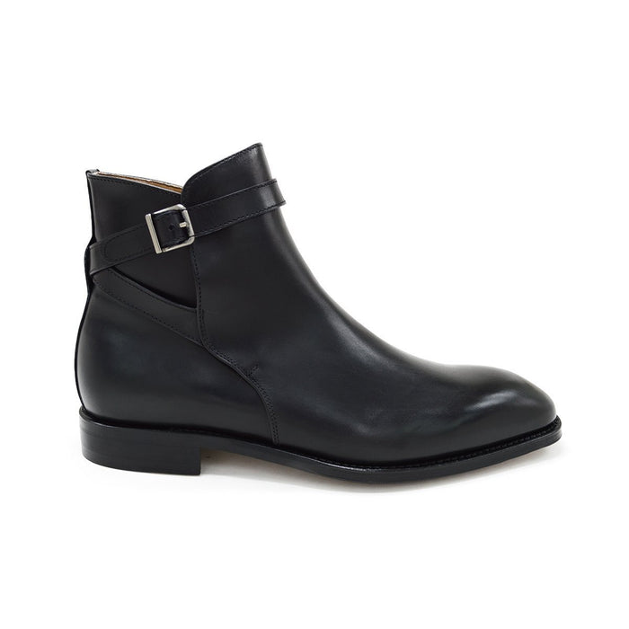 FACTORY SECOND Berwick 1707 JODHPUR (490) -Black Boxcalf