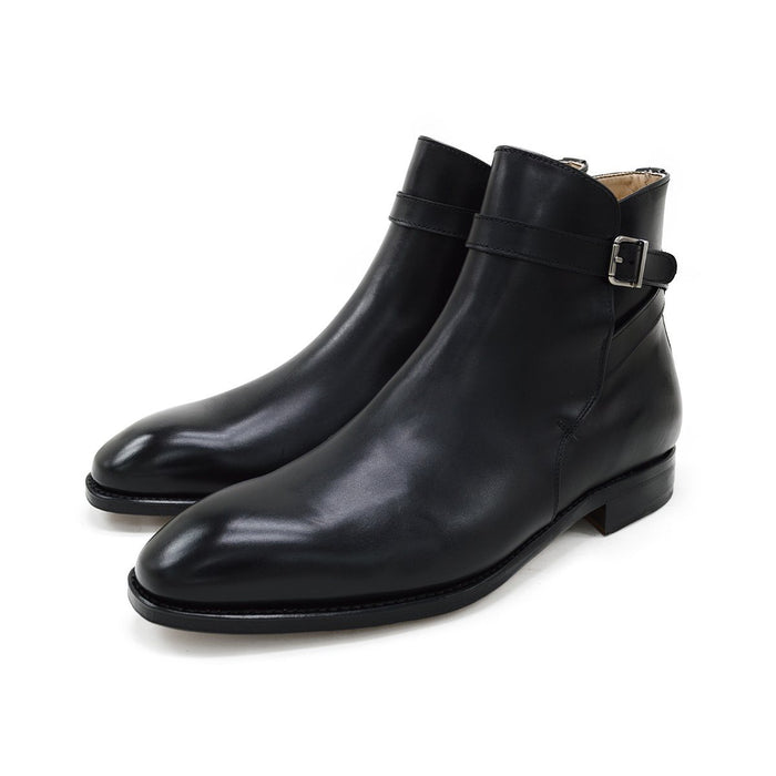 FACTORY SECOND Berwick 1707 JODHPUR (490) -Black Boxcalf