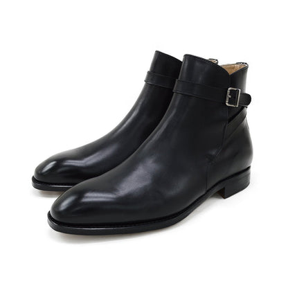 FACTORY SECOND Berwick 1707 JODHPUR (490) -Black Boxcalf