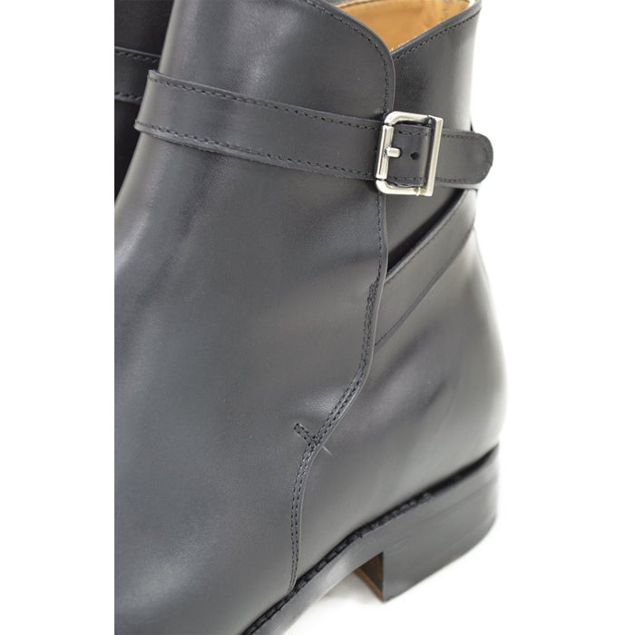 FACTORY SECOND Berwick 1707 JODHPUR (490) -Black Boxcalf