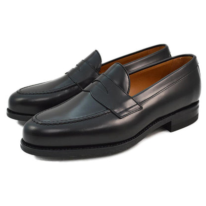 FACTORY SECOND Berwick 1707 Penny Loafer (9628-K4)- Black Rois Dainite *mismatched size*