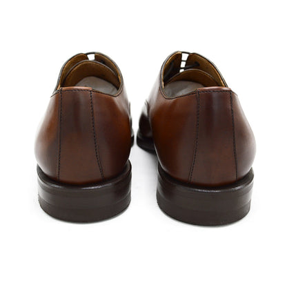 FACTORY SECOND Berwick 1707 Straight Cap Oxford (5217) Cuero (Tan) Dainite *mismatched size*