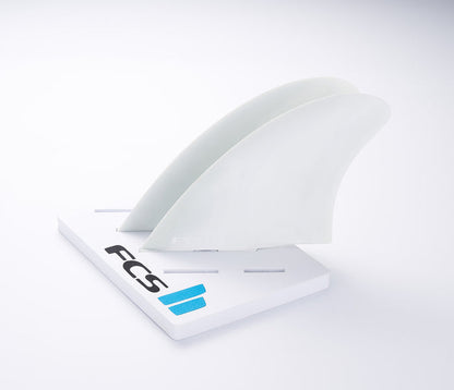 FCS | Set de Dérives Modern Keel PC Aircore Twin Fins - FCS II