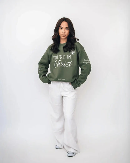 FOUND IN CHRIST™ Sweatshirt - Holy Looks