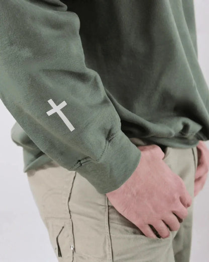 FOUND IN CHRIST™ Sweatshirt - Holy Looks