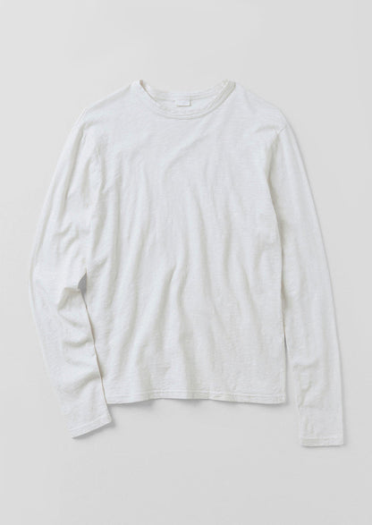 Frank Cotton Long Sleeve Tee | Chalk