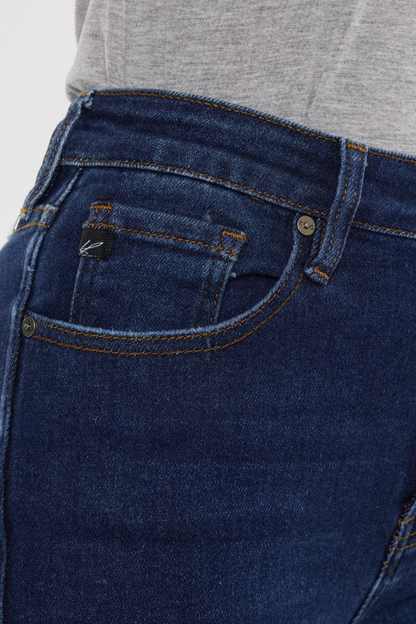 Frayed Hem Flare Jeans - SexyModest Boutique
