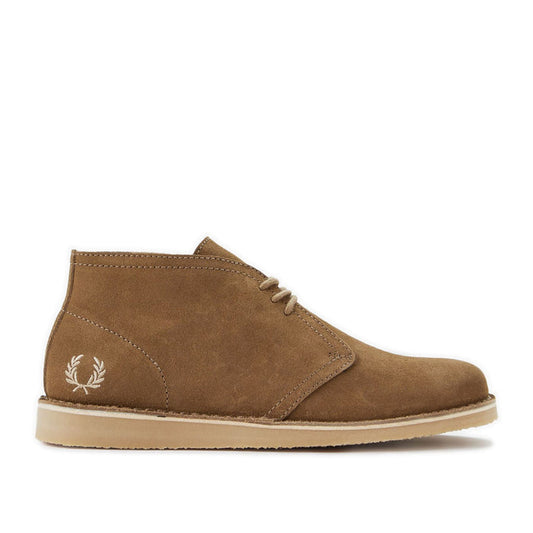 Fred Perry - Hawley Suede Desert Boot in Marsh Brown - Nigel Clare