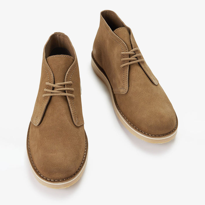 Fred Perry - Hawley Suede Desert Boot in Marsh Brown - Nigel Clare