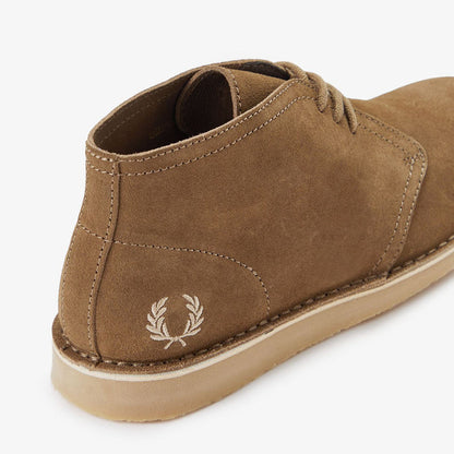 Fred Perry - Hawley Suede Desert Boot in Marsh Brown - Nigel Clare
