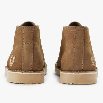 Fred Perry - Hawley Suede Desert Boot in Marsh Brown - Nigel Clare