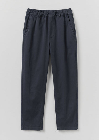 Gabi Cotton Pull On Trousers | Storm Blue