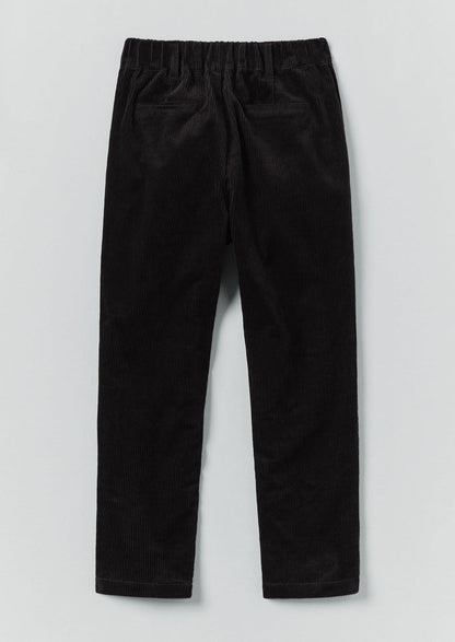 Gabi Organic Cord Pull On Trousers | Anthracite