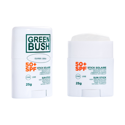 Greenbush | Stick Solaire Spf50+ Blanc