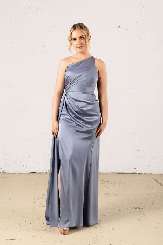 Harper Satin Dress - Dress - JOUNE