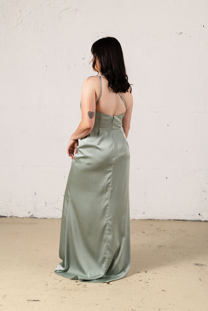 Harper Satin Dress - Dress - JOUNE