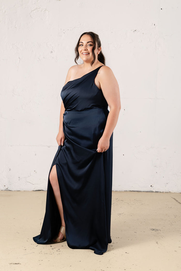 Harper Satin Dress - Dress - JOUNE