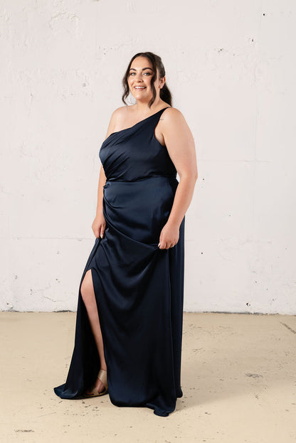 Harper Satin Dress - Dress - JOUNE