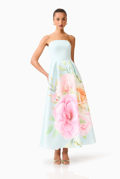 Harper Strapless Gown - Dress - Elliatt
