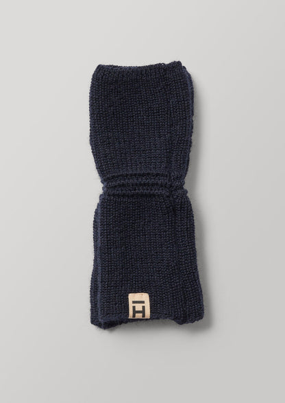 Heimat Wool Fingerless Gloves | Ink