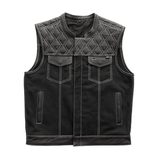 Hunt Club Vest Black / White Stiching: The Hunt Club is one of our most popular club style vests, for good reason! With a 20o