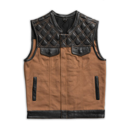 Hunt Club Vest: The Hunt Club is one of our most popular club style vests, for good reason! With a 20oz canvas body and diamo