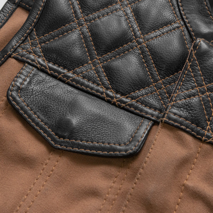 Hunt Club Vest: The Hunt Club is one of our most popular club style vests, for good reason! With a 20oz canvas body and diamo
