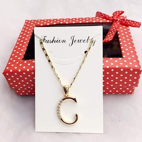 Initial Necklace -C