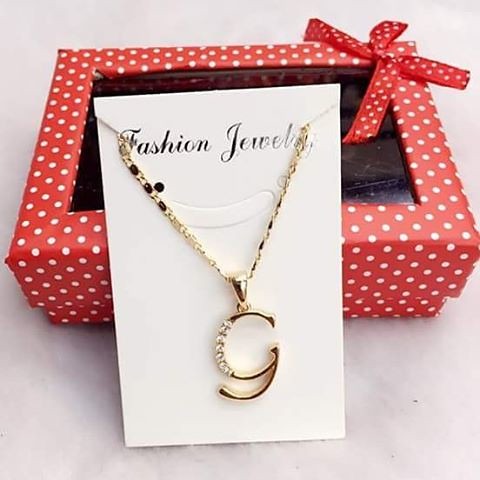 Initial Necklace -G