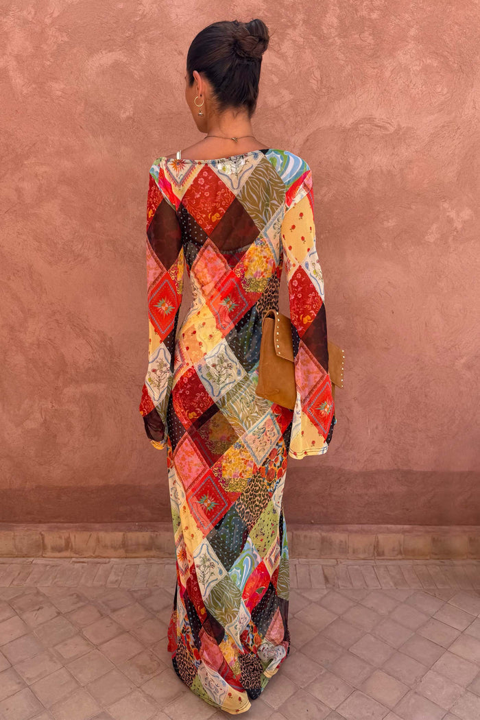 Jardin Du Soleil Aria Mesh Dress
