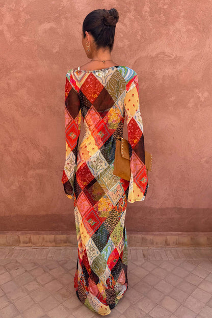 Jardin Du Soleil Aria Mesh Dress