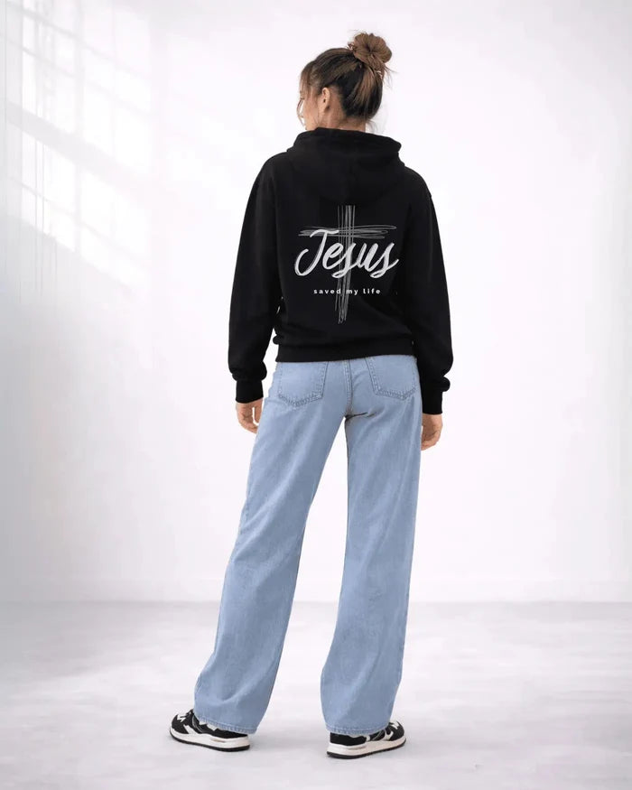Jesus Saved My Life Hoodie - Holy Looks