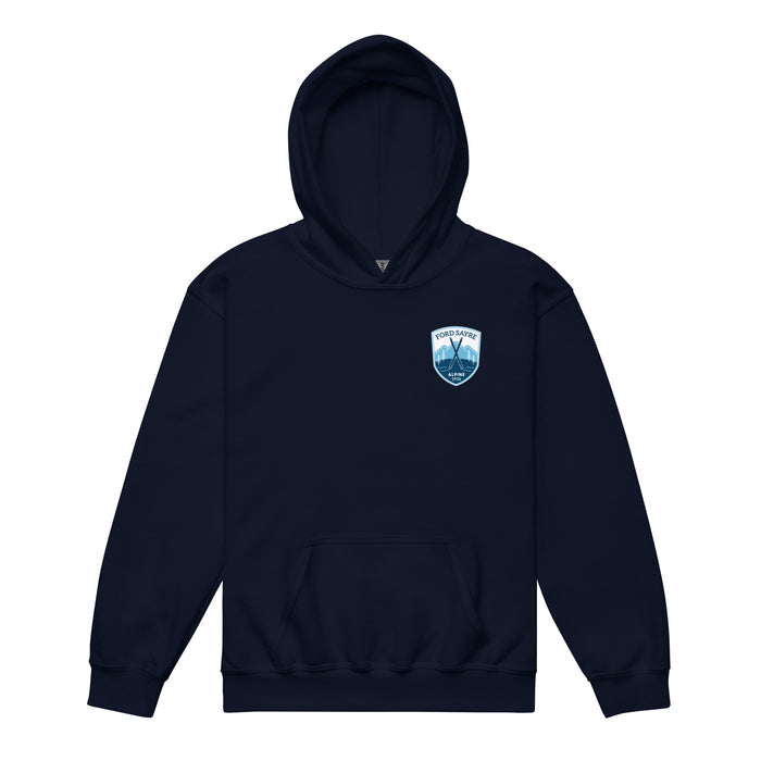 Junior Cotton Hoodie - Ford Sayre Alpine (Left Chest Logo)