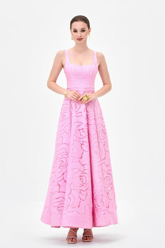 Karinda Square Neck Midaxi - Dress - Bariano