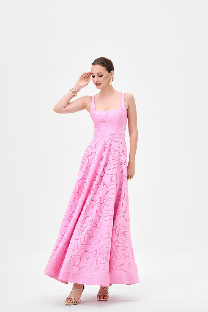 Karinda Square Neck Midaxi - Dress - Bariano